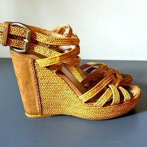 Stuart Weitzman espadrilles.